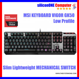 MSI VIGOR GK50 Low Profile Mechanical 