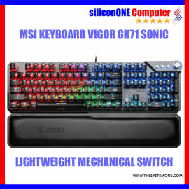 MSI Keyboard VIGOR GK71 SONIC Lightweight Mechanical 