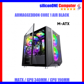 Armaggeddon Tessaraxx Core 1 Air Black [5FAN,MATX] 