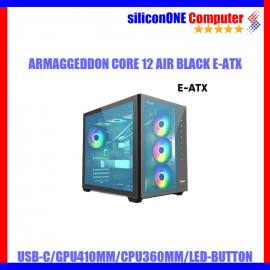 Armaggeddon Tessaraxx Core 12 Air Black [3FAN CHROMA,EATX] 