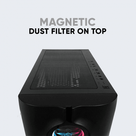 Armaggeddon Tron HOLO-3 MATX White [3FAN CORE12BLUE/RED,MATX]