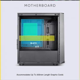 Armaggeddon TRITRON PRO 100 Black [4FAN,ATX] 