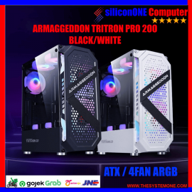 Armaggeddon TRITRON PRO 200 Black [4FAN,ATX] 