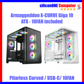 Armaggeddon X-CURVE GIGA10 Black [10FAN,ATX] 