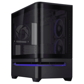 ASUS PRIME AP202 TG ARGB BLACK/WHITE [3FAN ARGB, MATX] 