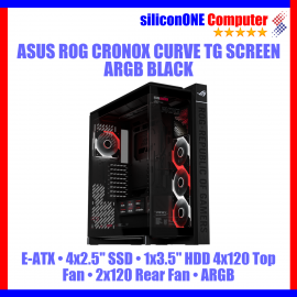ASUS ROG CRONOX GR801 CURVE TG SCREEN ARGB BLACK 