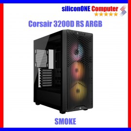 Corsair 3200D RS ARGB Smoke [ATX,3FAN RS120 ARGB] 