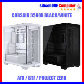Corsair 3500X [0FAN,ATX] BTF/PZ Black  