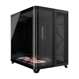Corsair AIR 5400 LX-R RGB iCUE LINK BLACK [E-ATX,3FAN Reverse ICUE LINK+HUB] 