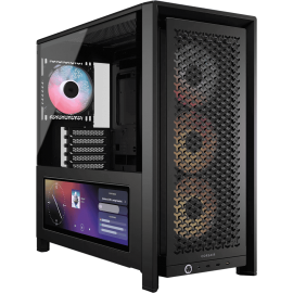 Corsair FRAME 4000D LCD RS ARGB Black/White [E-ATX,4FAN RS120PWM] 