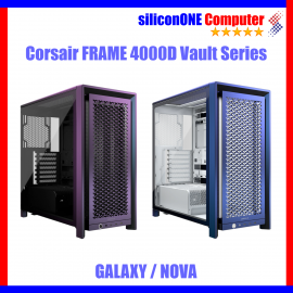 Corsair FRAME 4000D Vault Series GALAXY/NOVA [E-ATX,0FAN] 