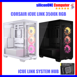 Corsair iCUE LINK 3500X RGB [3FAN RX120, ATX] BTF/PZ Black 