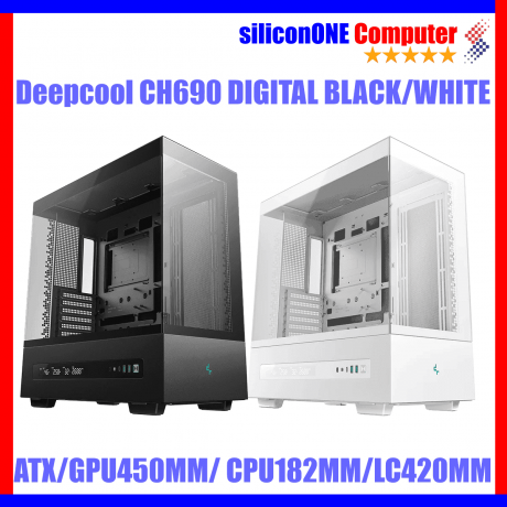 Deepcool CH690 DIGITAL WHITE