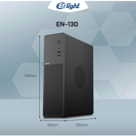 Enlight EN-130 - 300W [ 2FAN 90MM, MATX] Slim 
