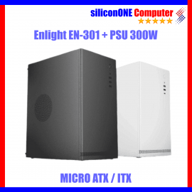 Enlight EN-301 - 300W [MATX,1FAN12,3USB] 