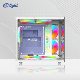 Enlight Z8 Black [3FAN,MATX] 