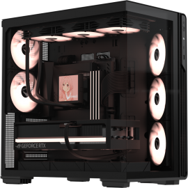 Formula V Line Crystal Z7 PA Black [E-ATX,5FAN ARGB,USBCx2] 