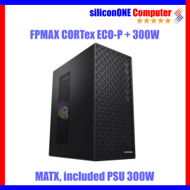 FPMAX CORTEX ECO-P 300W BLACK [1FAN10,MATX] 