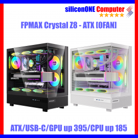 FPMAX Crystal Z8 BLACK [0FAN,ATX] 