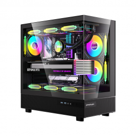 FPMAX Crystal Z8 BLACK [0FAN,ATX] 