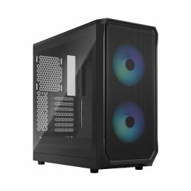Fractal Design Focus 2 RGB Black Tempered Glass Clear 