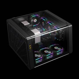 Gamdias NESO P1 PRO BLACK [3FAN,E-ATX] Full Tower Vertical/Horizontal 