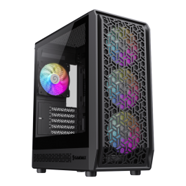 Gamemax FORGE COC [MATX,4FAN] Black 