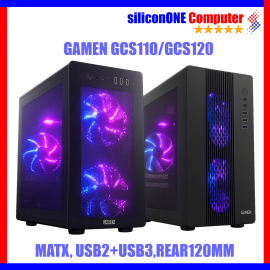 Gamen GCS110 [3FAN-BLUE,USB3, MATX] 