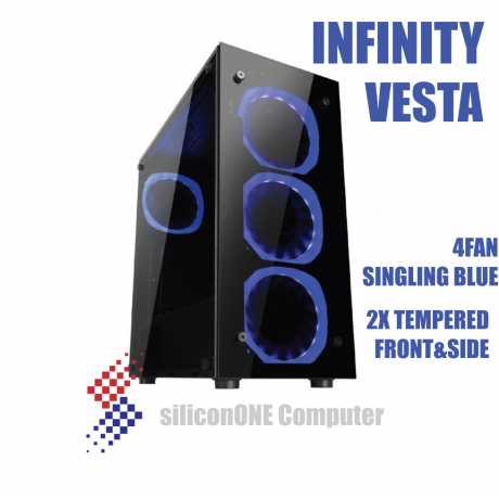 Infinity VESTA [4FAN S.BLUE] ATX