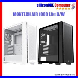 Montech Air 1000 Lite Black [3FAN] ATX - Swivel TG 