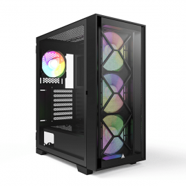 Montech Air 1000 Premium Black [4FAN] ATX - Swivel TG 