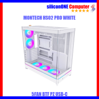 Montech HS02 PRO Black/White [5FAN, ATX] BTF PZ US..