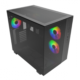 Montech KING65 Pro Black [3FAN, MATX] 