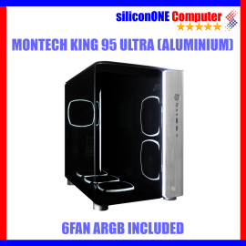 Montech KING 95 Ultra Black [6FAN ARGB, ATX] 
