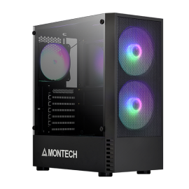 Montech X2 Mesh Black [2x140+1x120 FAN]  