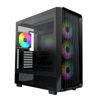 Montech X5 BLACK/WHITE [3FAN140,1FAN120,E-ATX]