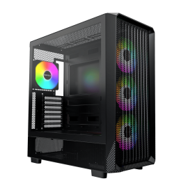 Montech X5 BLACK/WHITE [3FAN140,1FAN120,E-ATX] 