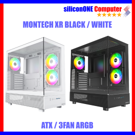 Montech XR Black [3FAN ARGB] ATX 