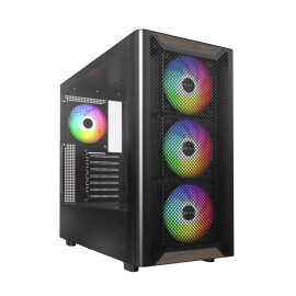 Montech XR WOOD BLACK [4FAN ARGB, ATX] 