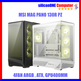 MSI MAG PANO 130R PZ Black/White [Panoramic, ATX, 4FAN ARGB] 