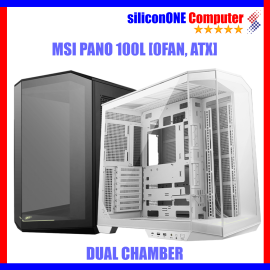 MSI PANO 100L PZ [0FAN,ATX] BLACK 