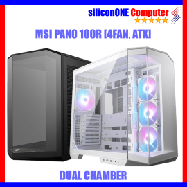 MSI PANO 100R PZ [4FAN,ATX] BLACK 
