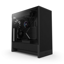 NZXT H5 FLOW BLACK / WHITE [2FAN F120Q, EATX]  (2024) 