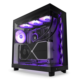 NZXT H6 FLOW RGB Dual Chamber B/W [3FAN, ATX] 