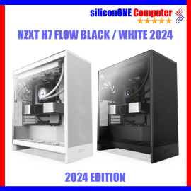 NZXT H7 FLOW WHITE 2024 [ATX,3FAN F120Q, up 360MM] 