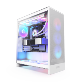 NZXT H7 FLOW RGB WHITE 2024  [ATX,3FAN F360 RGB, up 360MM] 