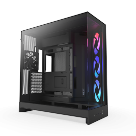 NZXT H9 FLOW RGB ALL WHITE [2025] EATX [F420RGBCORE+F120Q] 