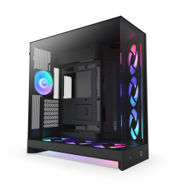 NZXT H9 FLOW RGB+ ALL WHITE [2025] EATX [2XF420RGBCORE+F120RGBCORE] 