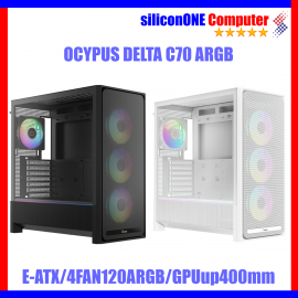 Ocypus Delta C70 WH ARGB [4FAN F12Elite,EATX] 