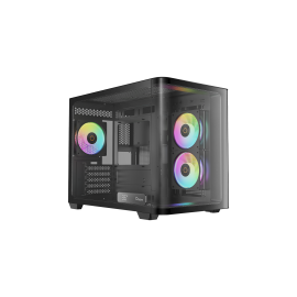 Ocypus IOTA C50 BK/WH Curve ARGB Digital [3FAN F12Elite + Digital,MATX] 
